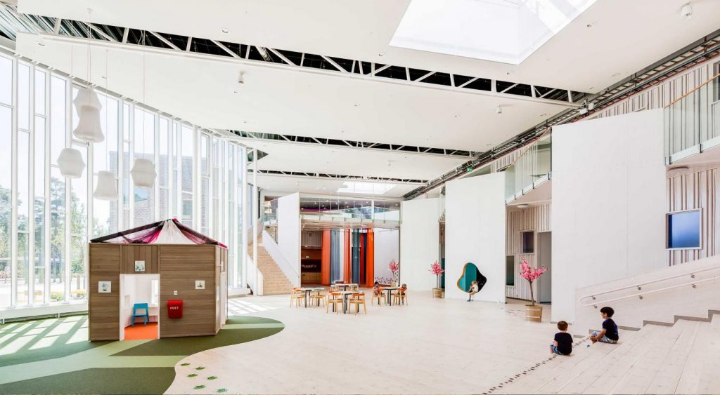 幼兒園室內(nèi)大廳設(shè)計主要區(qū)域有哪些？